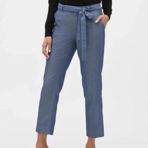 Banana Republic Avery Tie Waist Ankle Pant Size 0